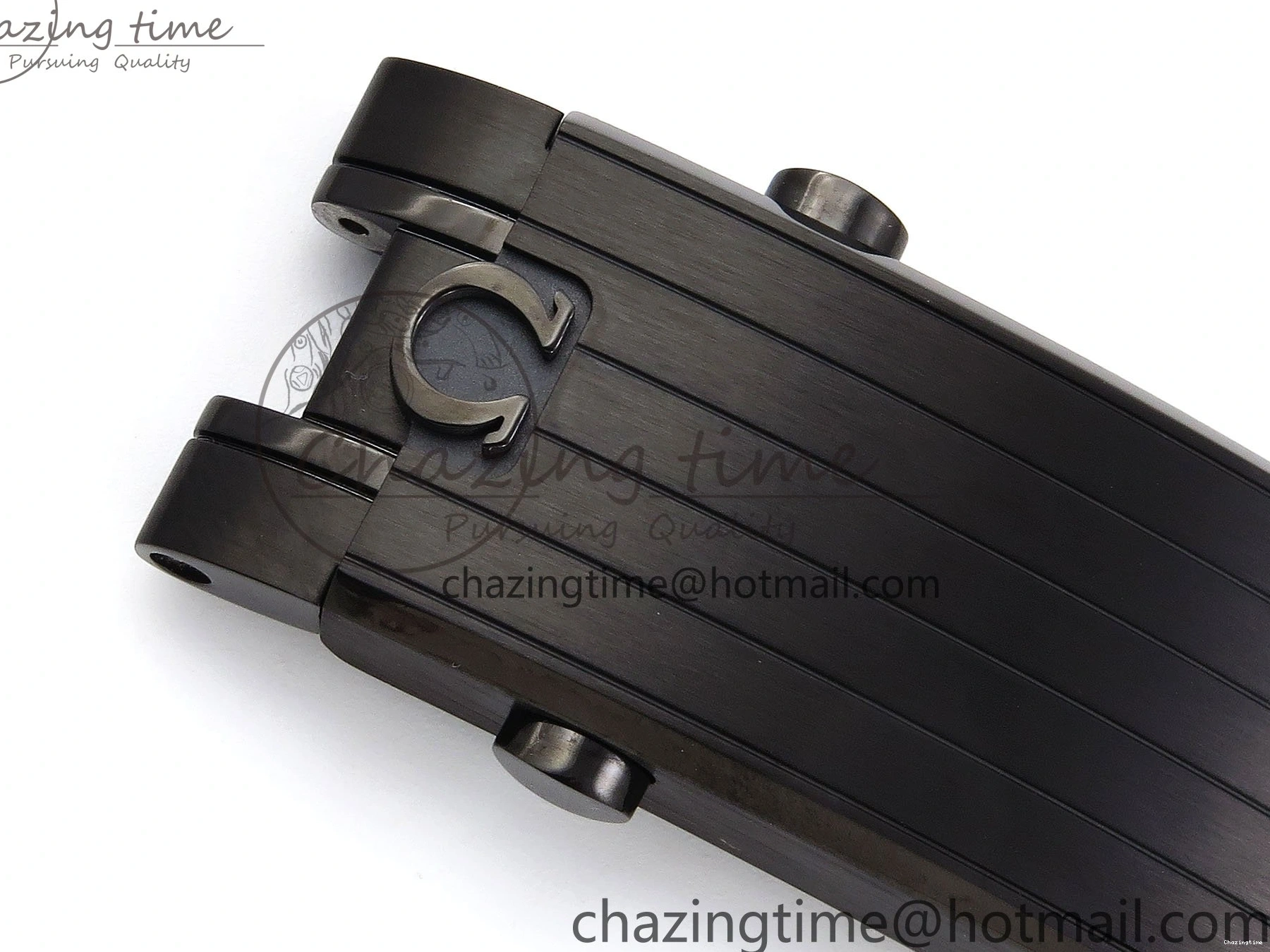 0515 Speedmaster Black Benom PVD Moon RMF Best Edition on PVD Bracelet Lemania HW WrinkleFree 7727